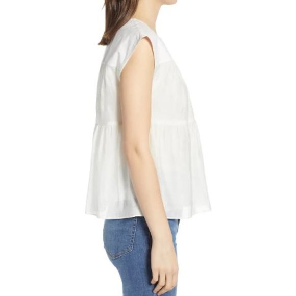 Rebecca Minkoff Gathered Lanzy Top NWT - Picture 3 of 10